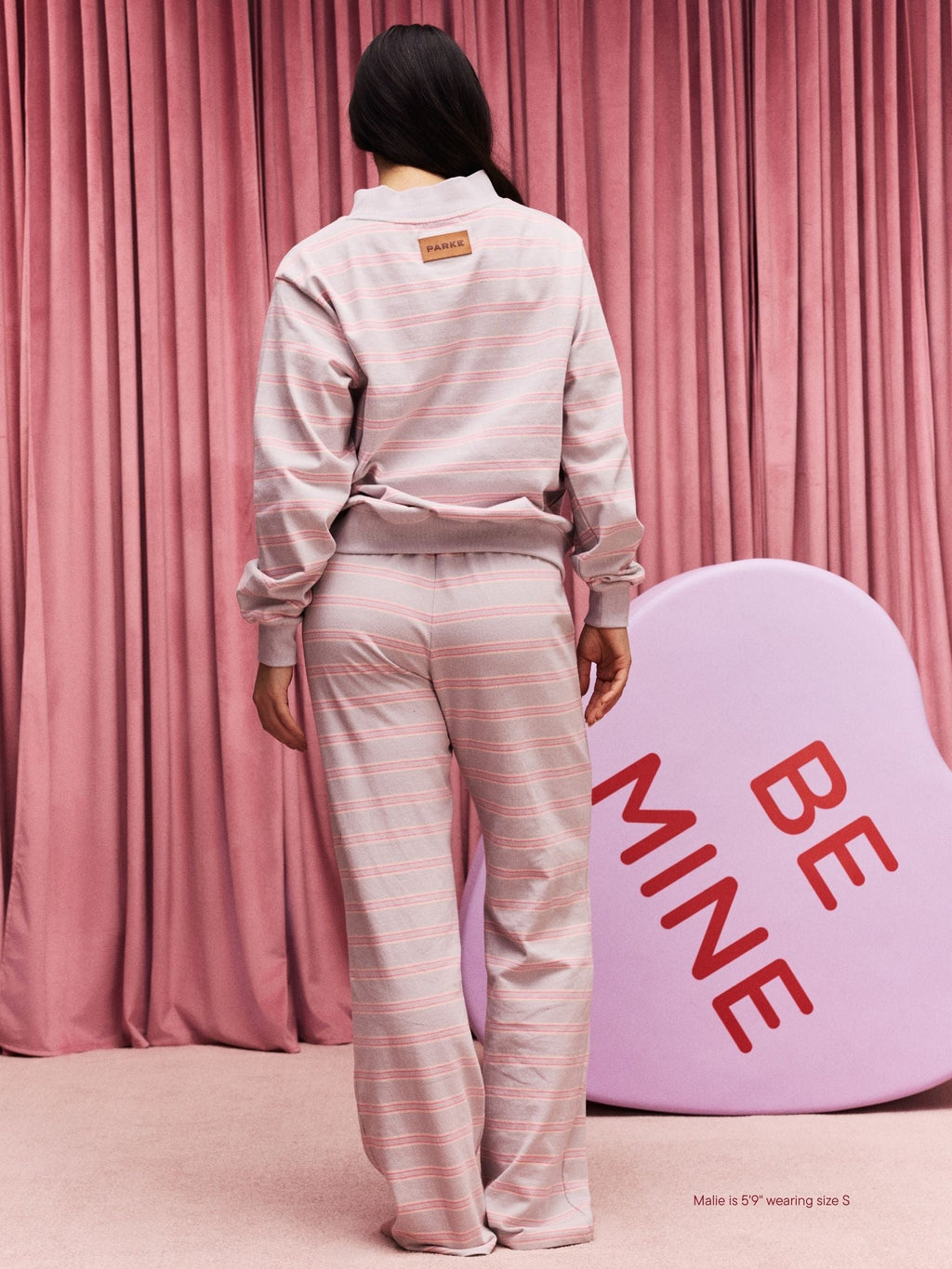 Striped Cotton Boxer Pants - Darling Stripe