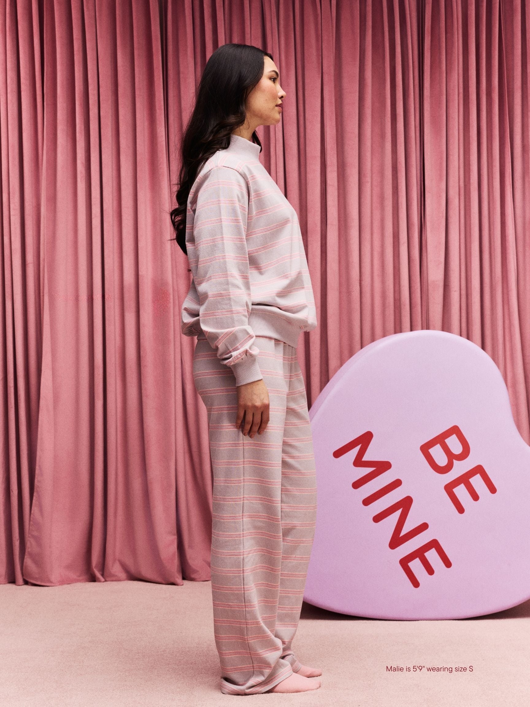 Striped Cotton Boxer Pants - Darling Stripe