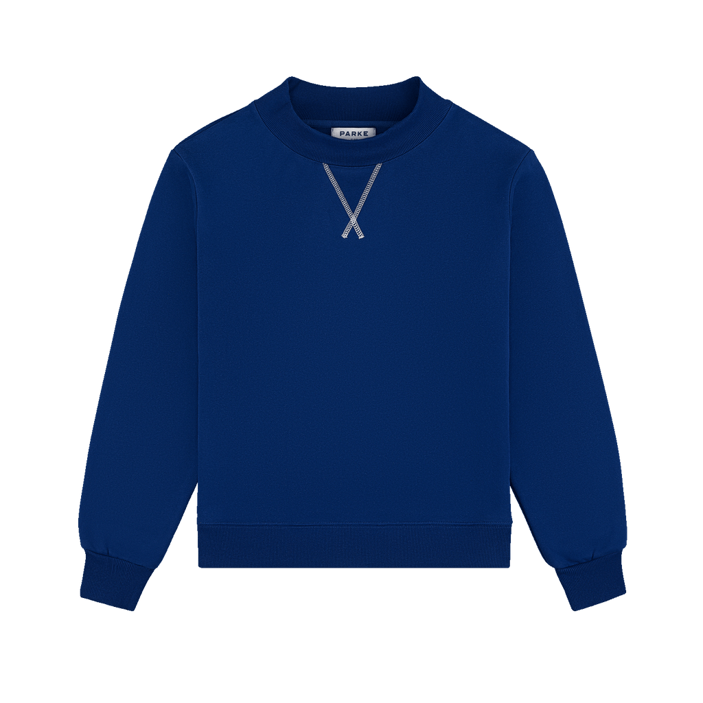 Holiday Classic Mockneck -winter berry 