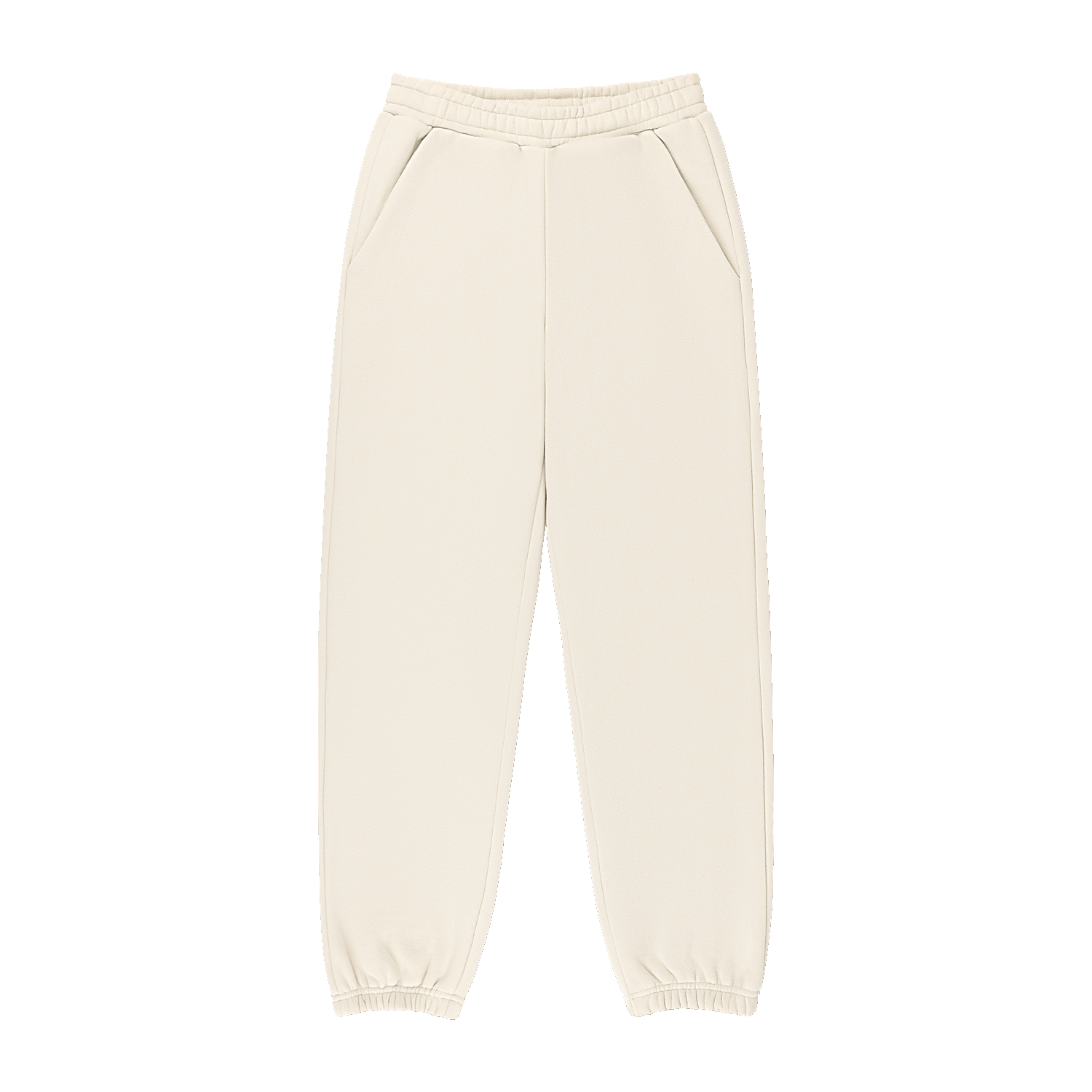 Tonal Drawstring Unisex Sweatpants -oat