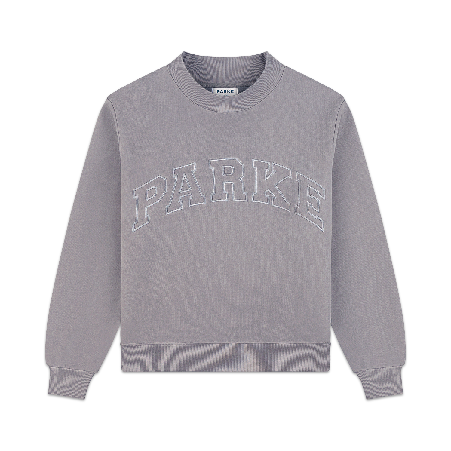 Monochrome Varsity Mockneck -stone