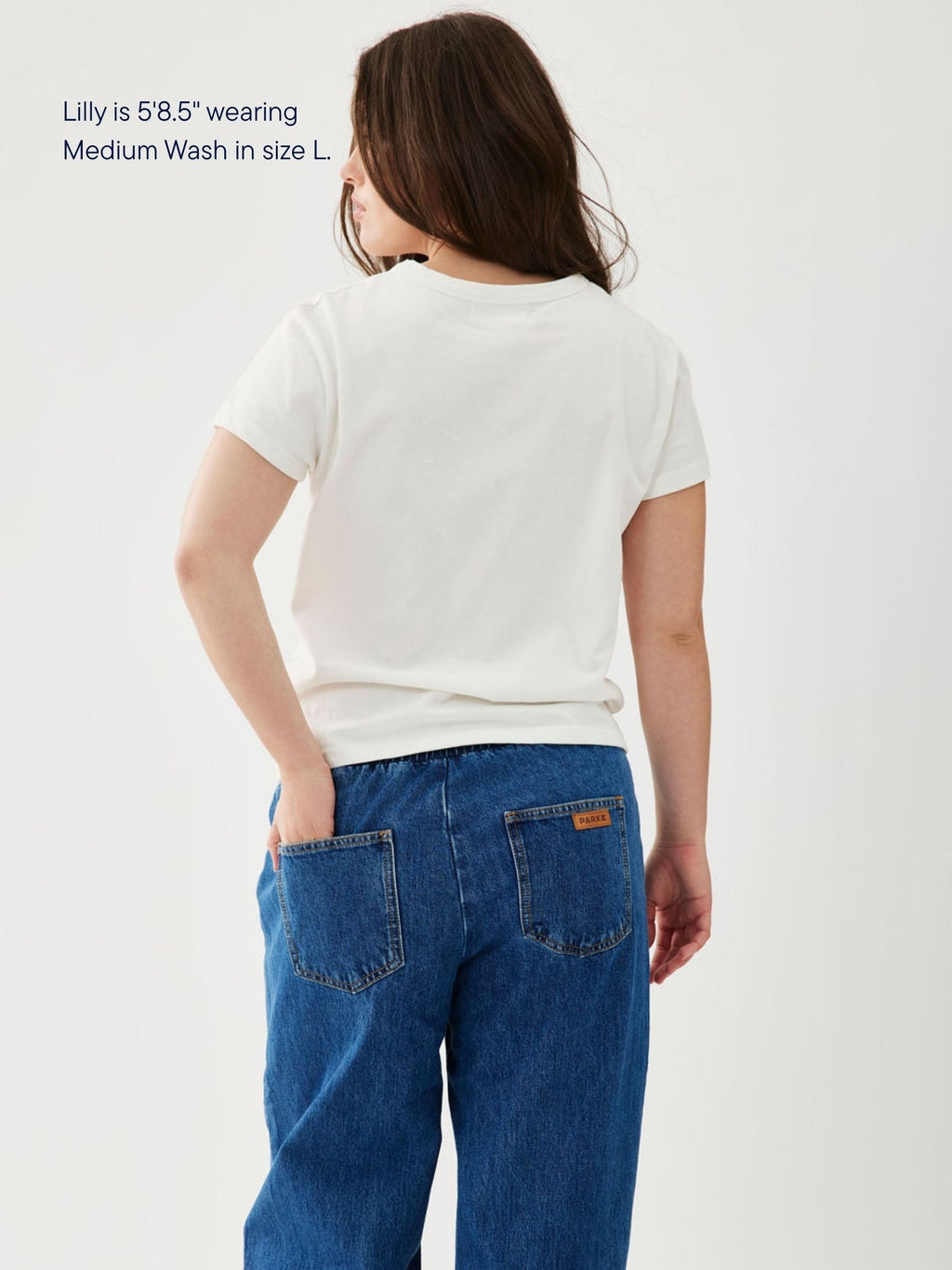 Elastic Denim Pant