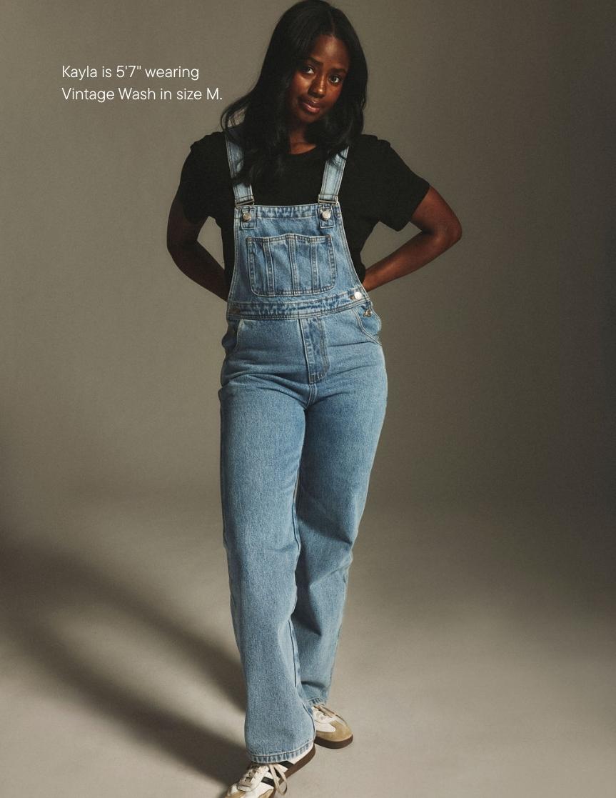 Denim Overalls