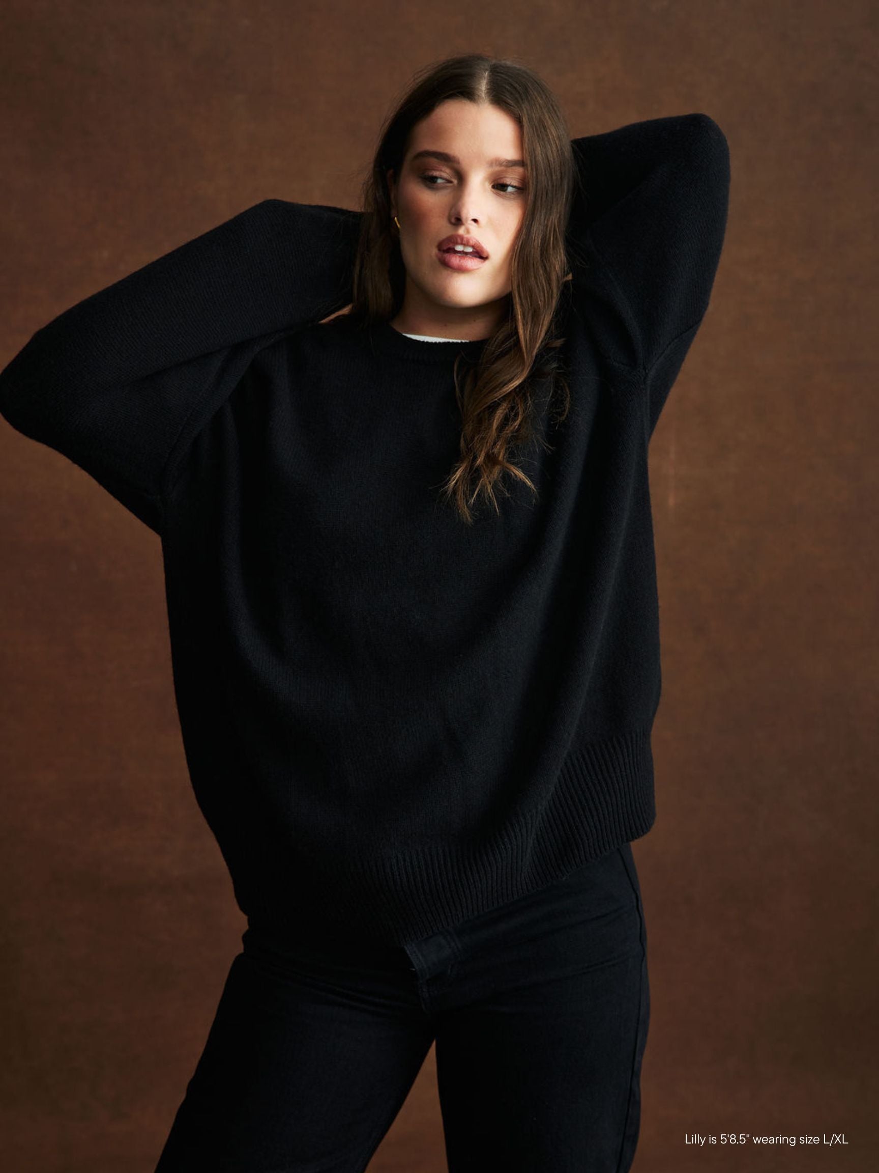 Crewneck Sweater - Black
