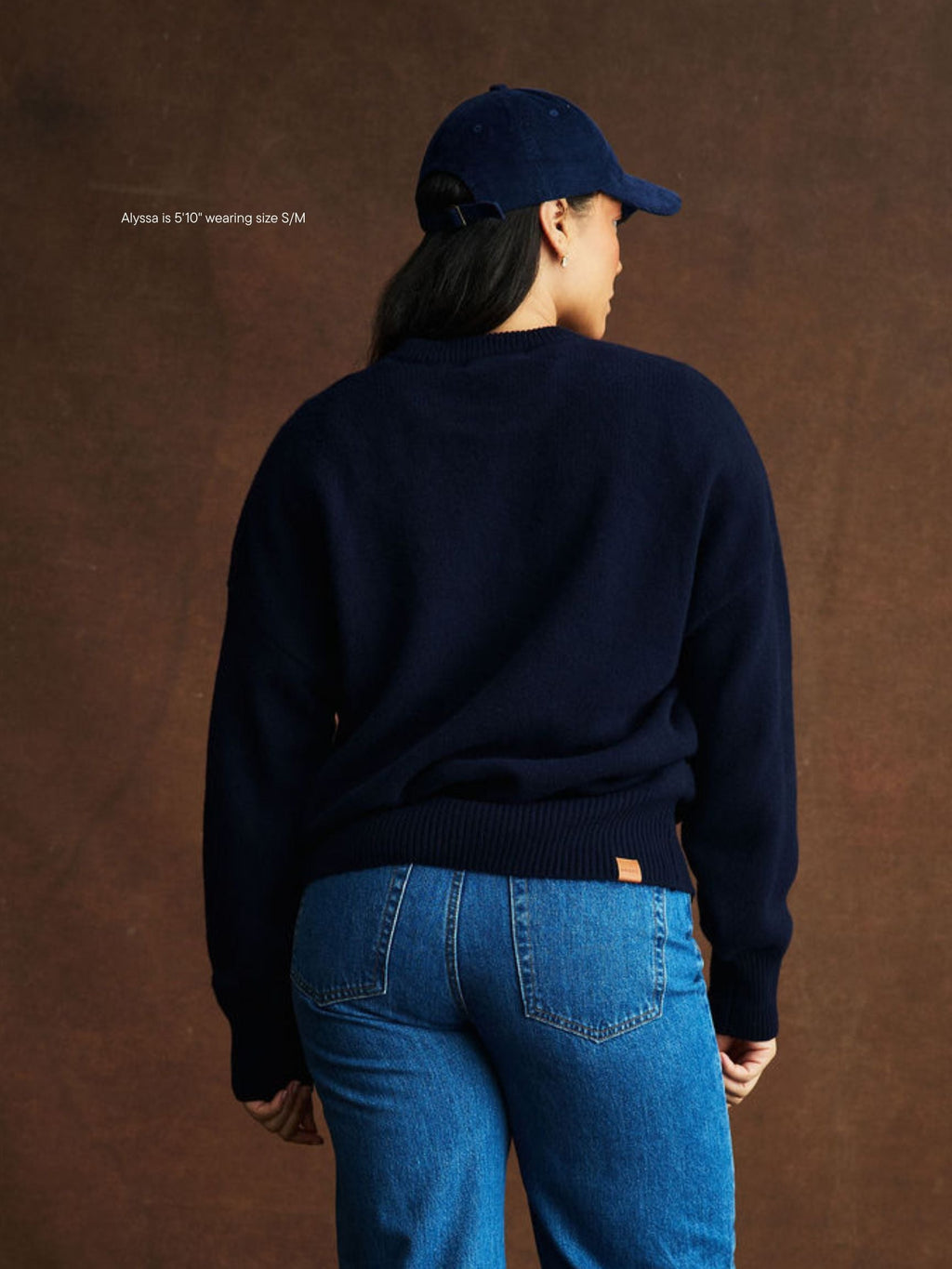 Crewneck Sweater - Navy