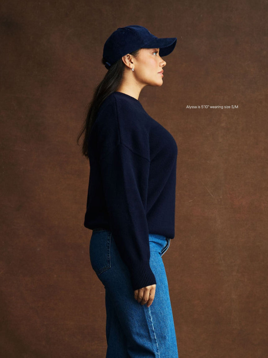 Crewneck Sweater - Navy