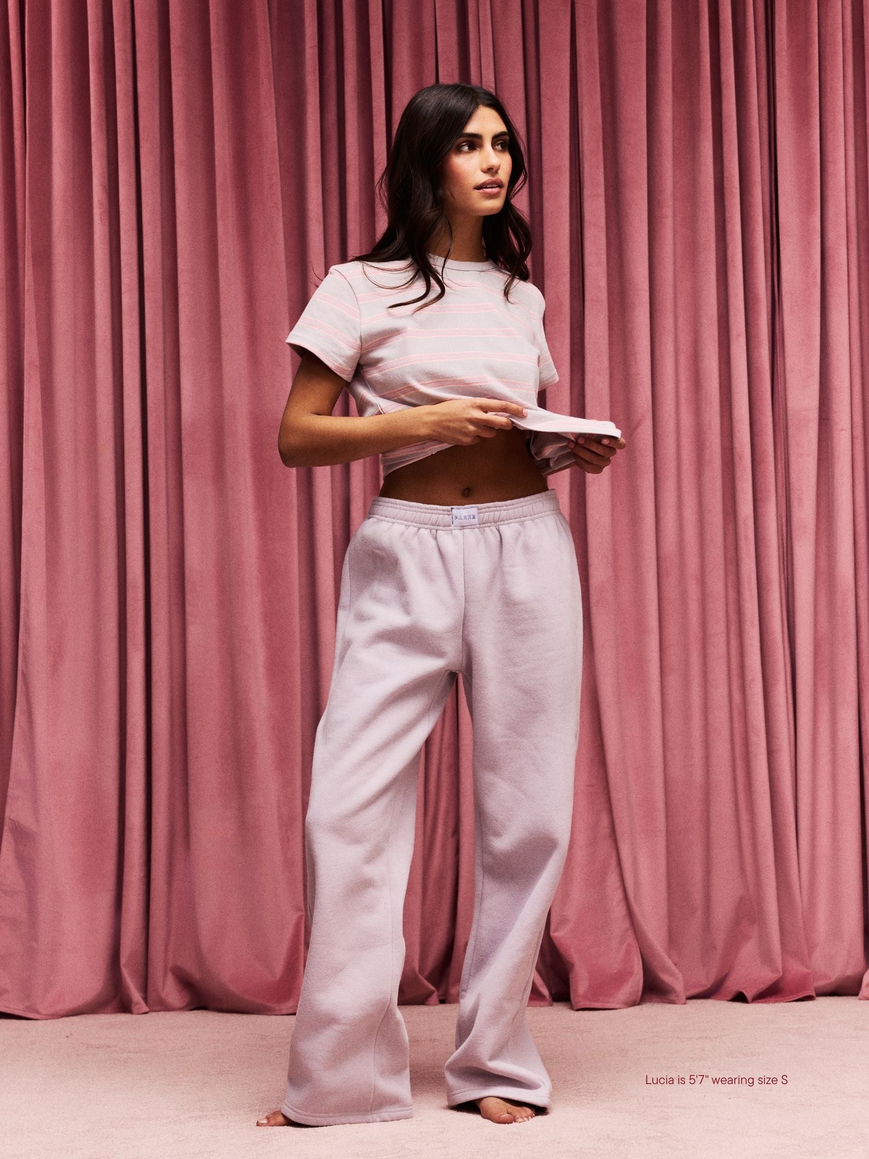 Boxer Sweatpants - Lavender