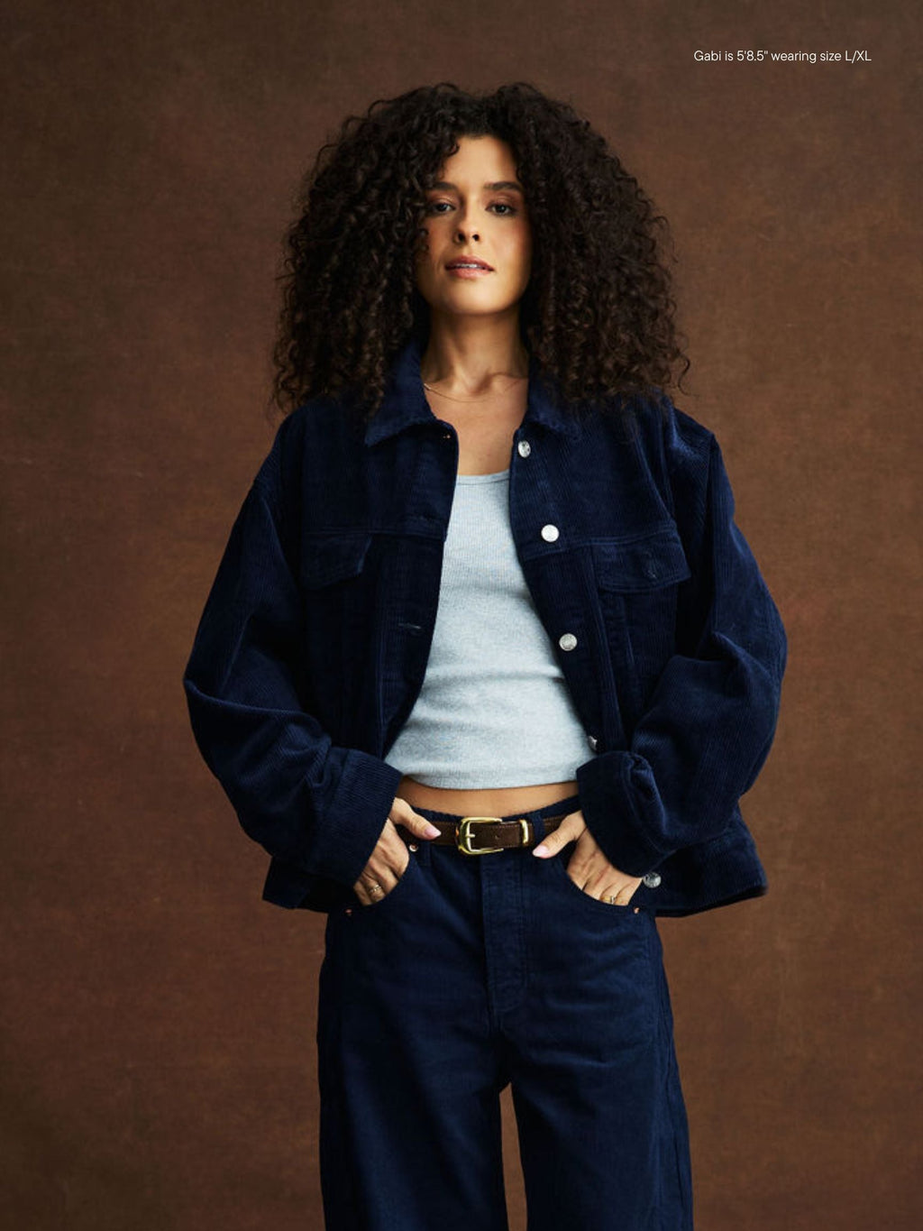 Oversized Corduroy Jacket