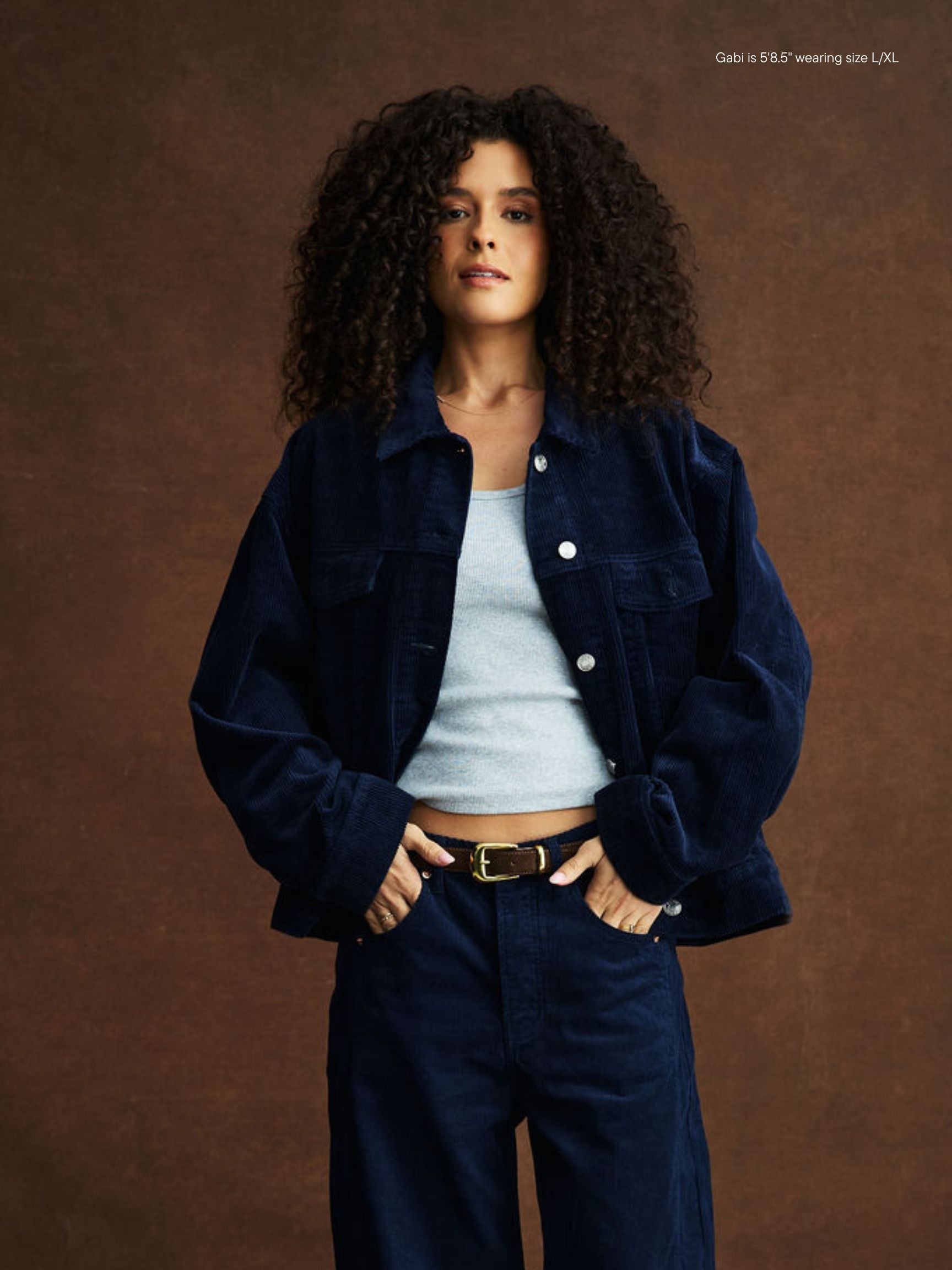 Oversized Corduroy Jacket