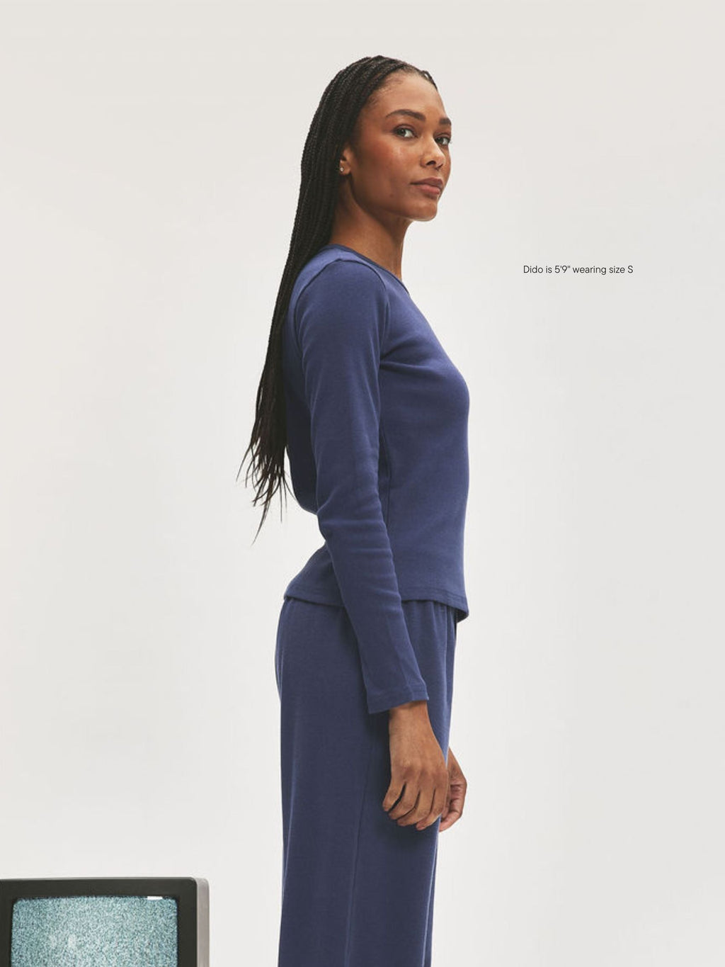 Ribbed Long Sleeve T-Shirt