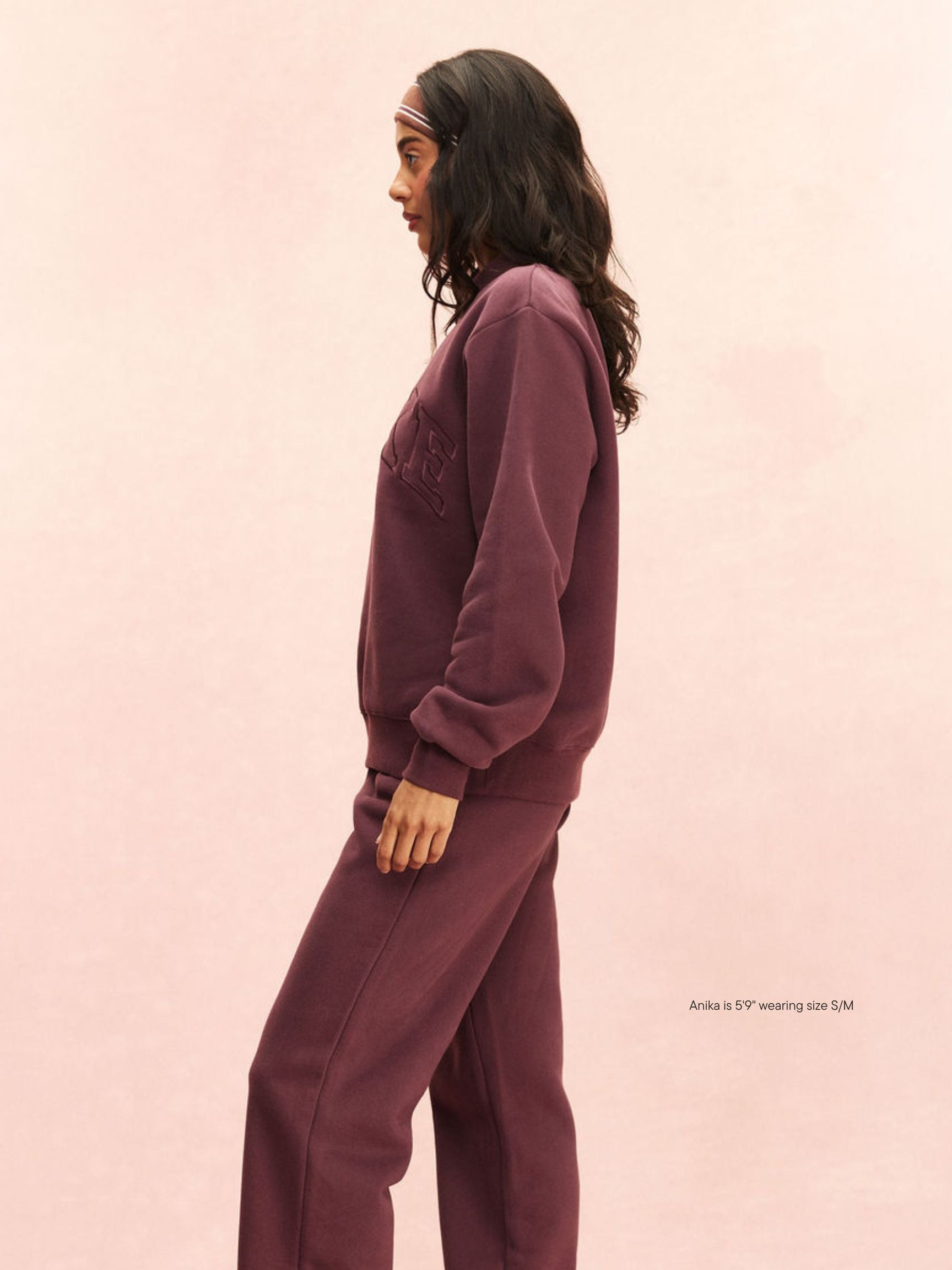 Monochrome Varsity Mockneck