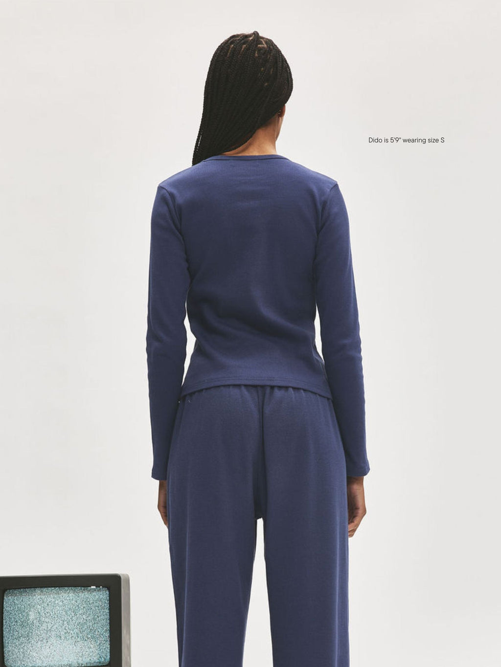 Ribbed Long Sleeve T-Shirt