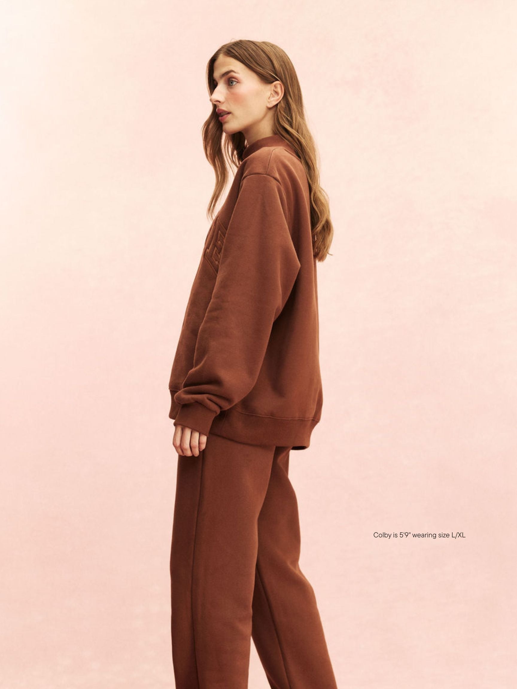 Monochrome Varsity Mockneck