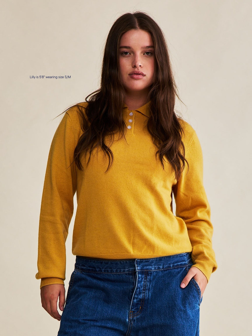 Long Sleeve Classic Polo Sweater