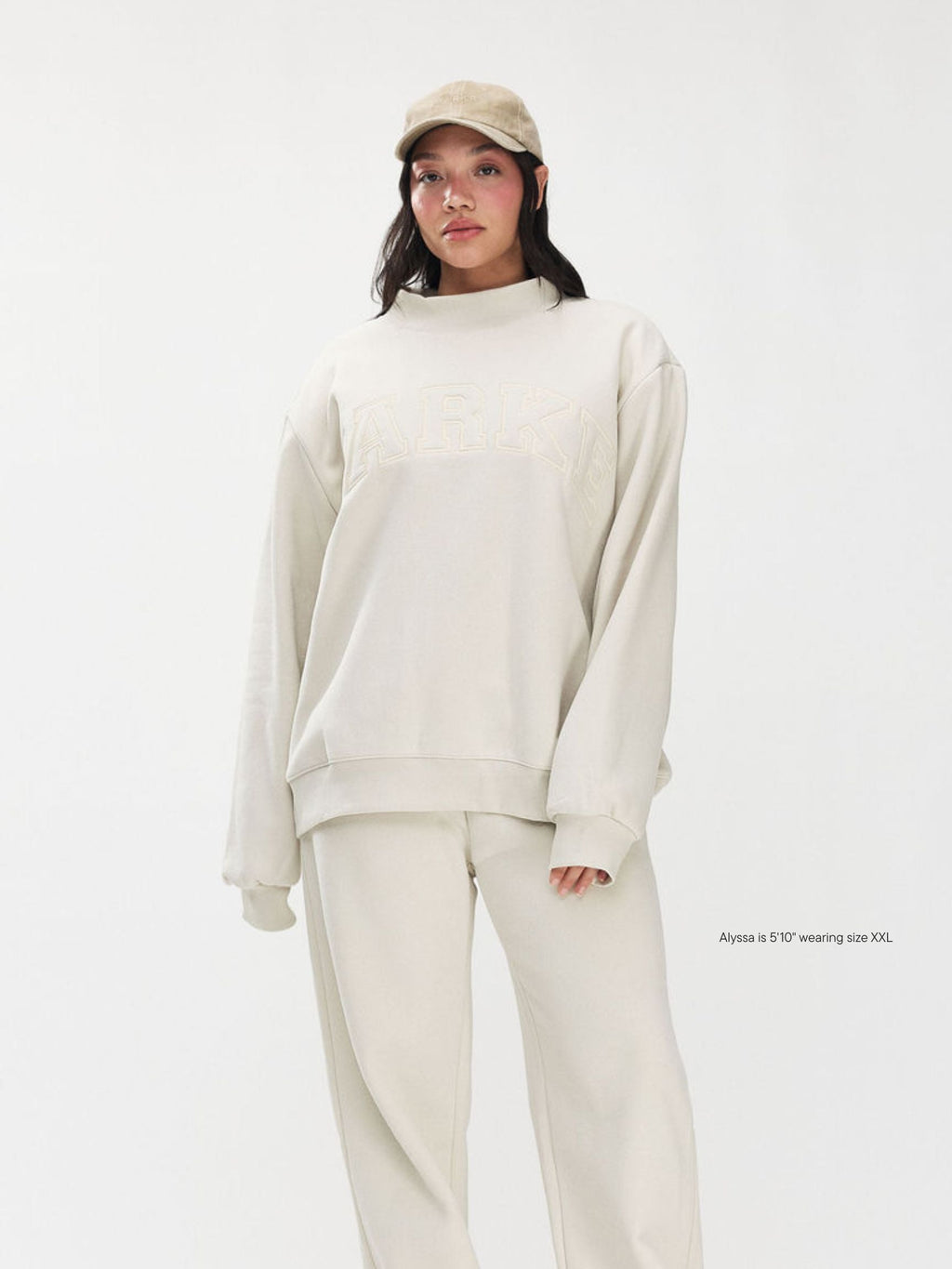 Monochrome Varsity Mockneck