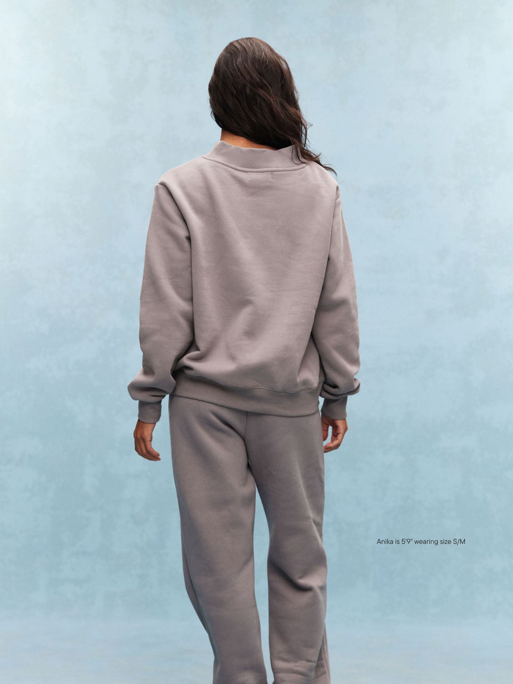 Monochrome Varsity Mockneck