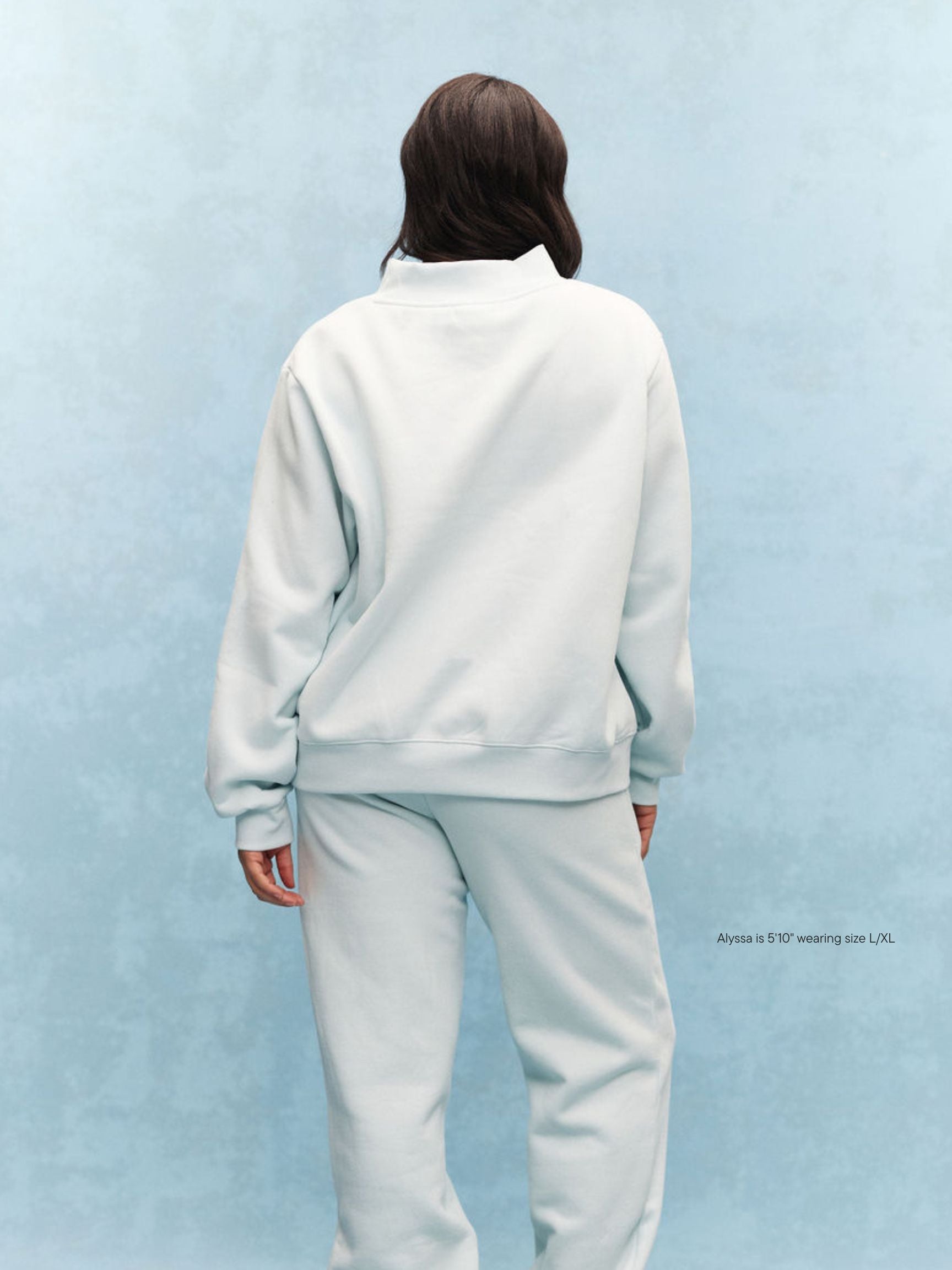 Monochrome Varsity Mockneck