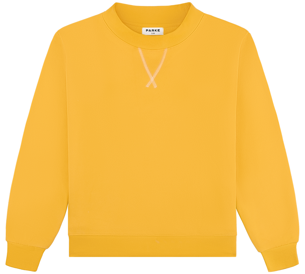 charcoal classic mockneck flat lay -apricot