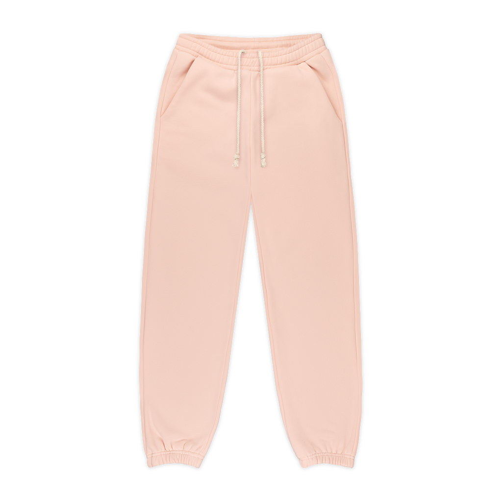 Drawstring Unisex Sweatpants -peony