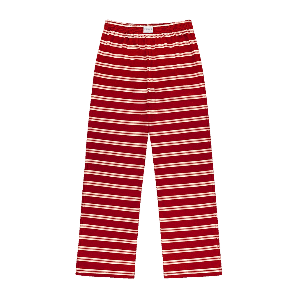 Striped Cotton Boxer Pants -amour stripe