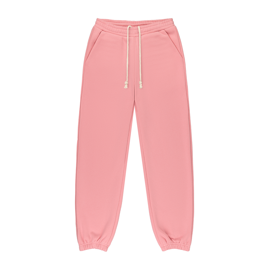 Drawstring Unisex Sweatpants -blush