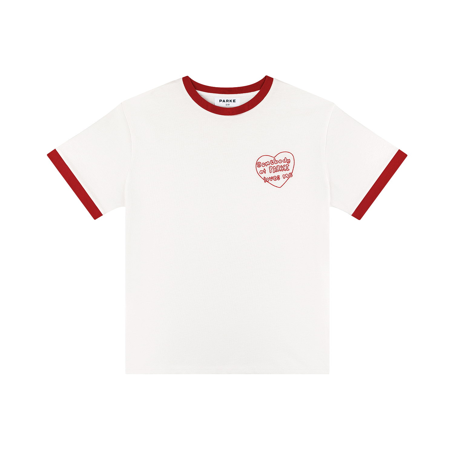 Somebody Loves Me T-Shirt -white