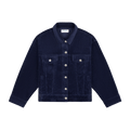 Oversized Corduroy Jacket -navy corduroy