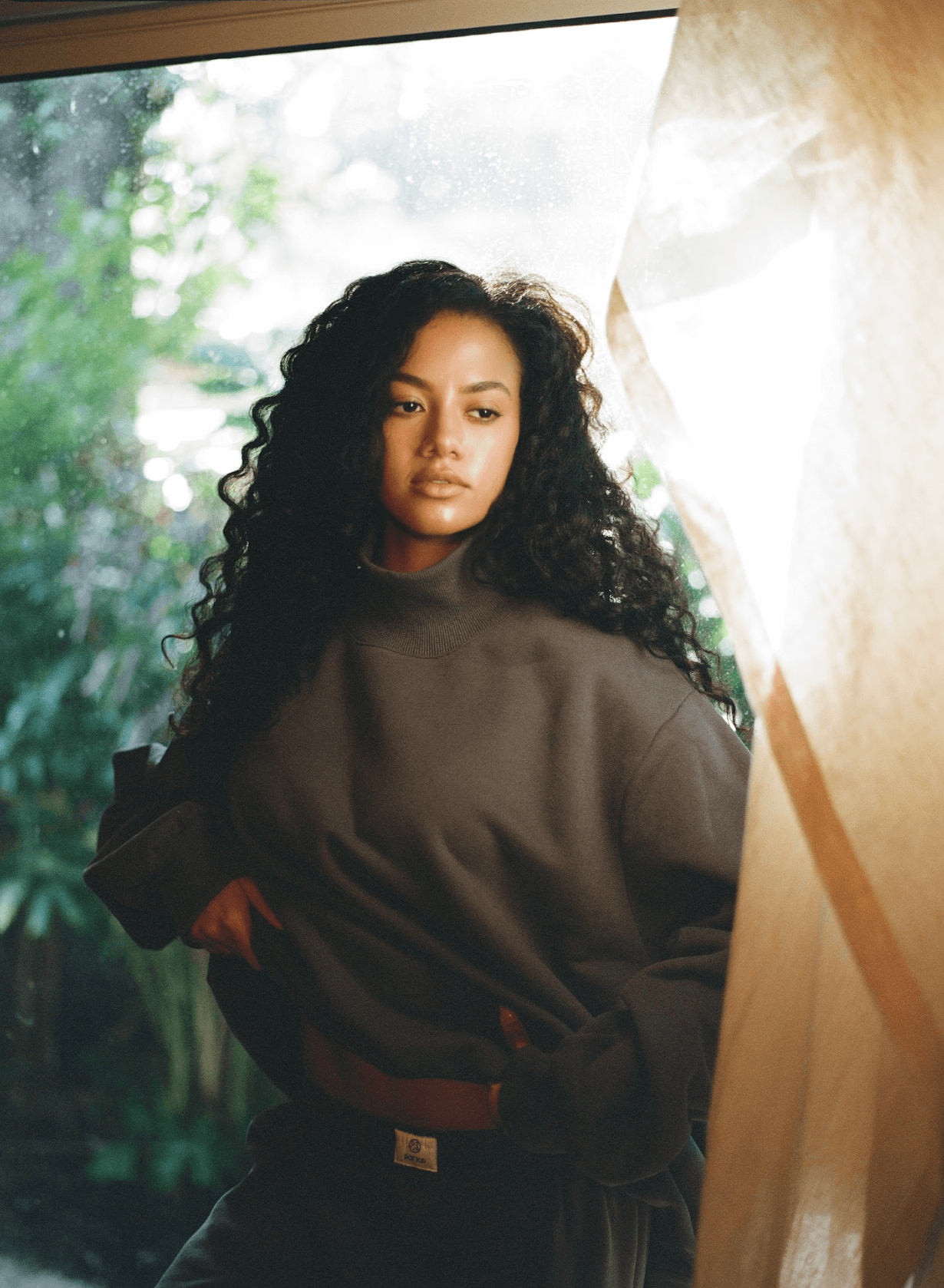 Turtleneck Sweatshirt