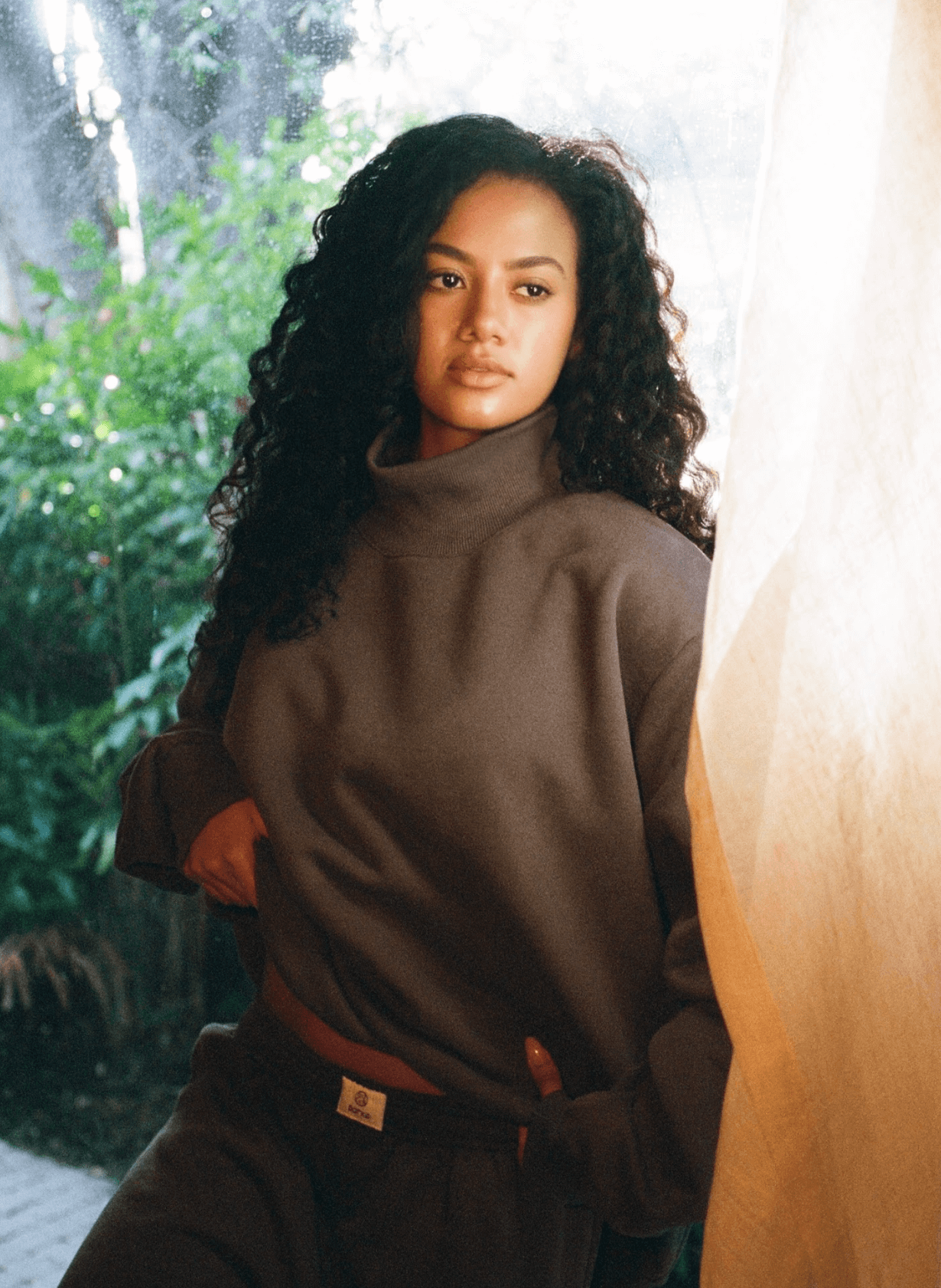 Turtleneck Sweatshirt