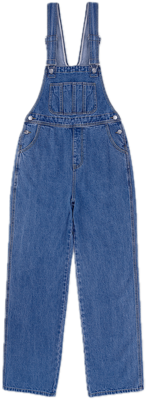 med wash overalls flat lay - med wash