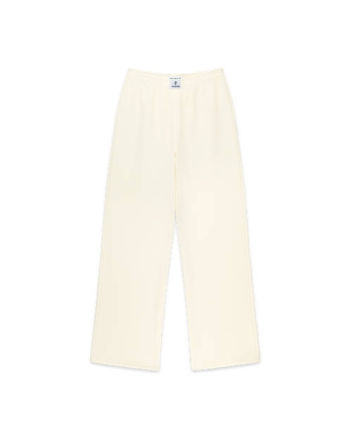 Boxer Sweatpants -cream