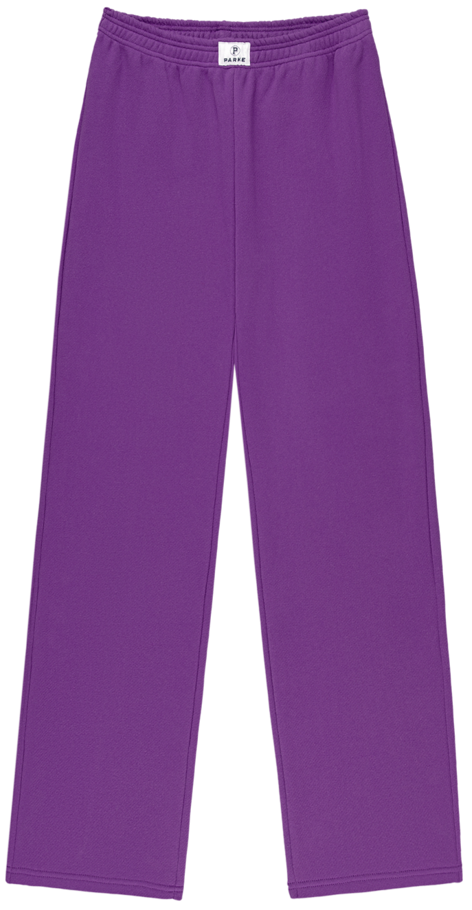 boxer sweatpants -amethyst