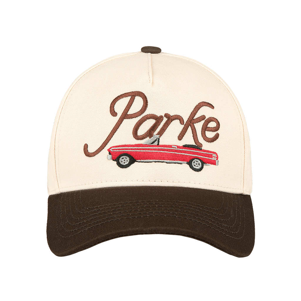 Cities Hat Los Angeles flat lay -brown