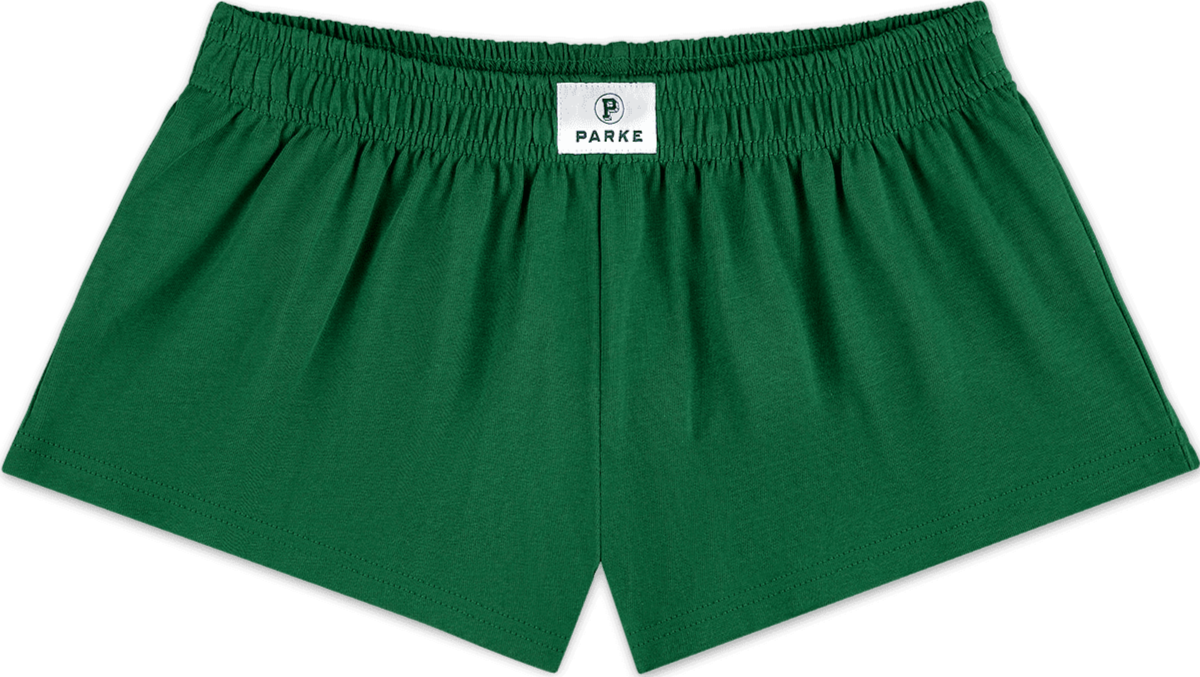 cotton boxer short flat lay -palms